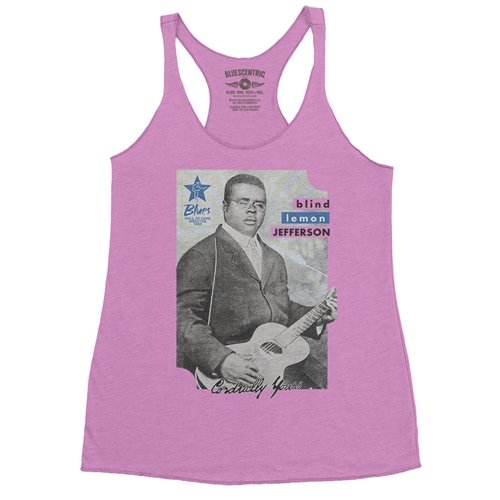 Ltd. Ed. Blues Hall of Fame Blind Lemon Jefferson Racerback Tank - Women's