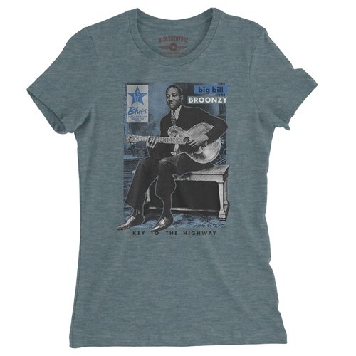 Ladies Heather Deep Teal