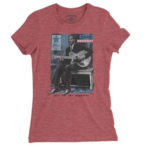 Ladies Heather Red