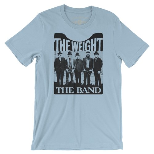 The Band The Weight T Shirt – Lightweight Vintage Style – Bluescentric