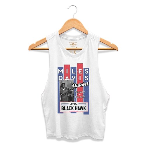 Crop Tank Heather White