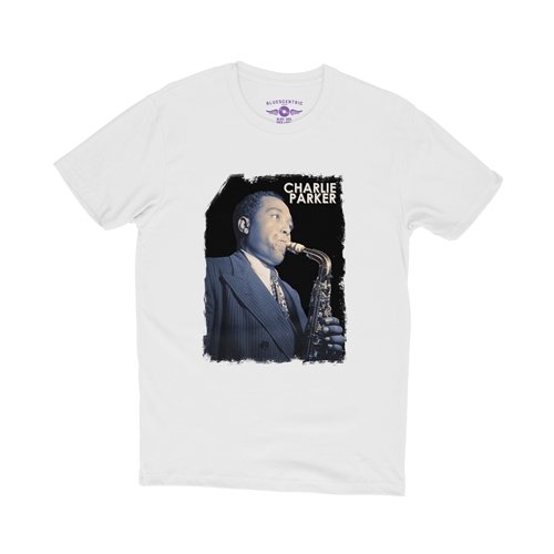 Colorized Charlie Parker T-Shirt - Lightweight Vintage Style