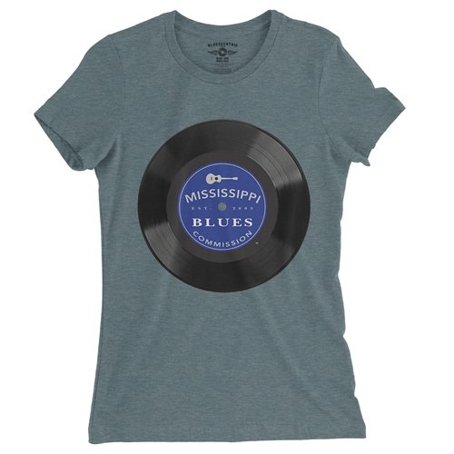 Ladies Heather Deep Teal