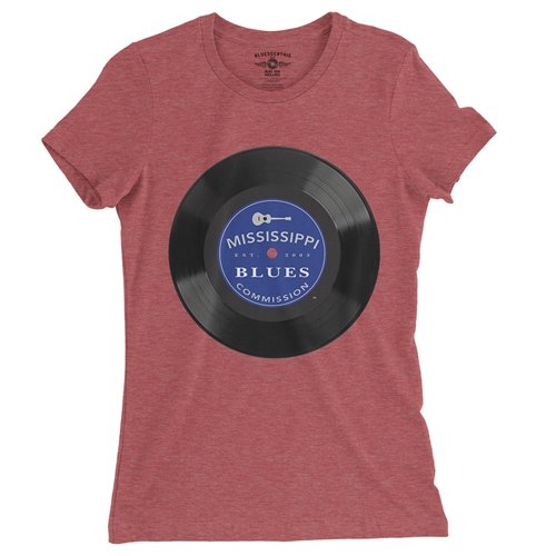 Ladies Heather Red
