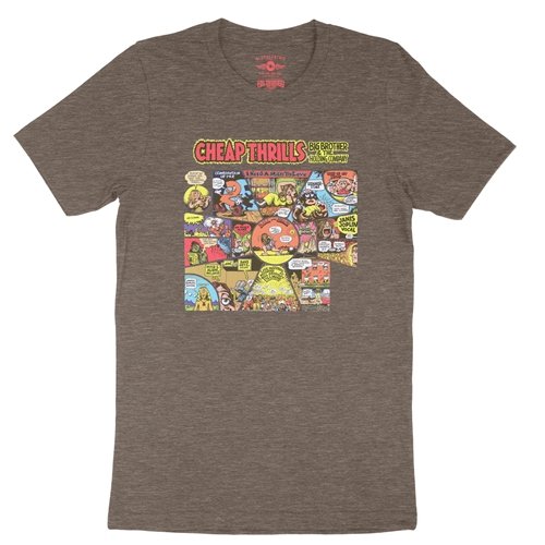 Big Brother and the Holding Company Cheap Thrills T-Shirt - Lightweight Vintage Style