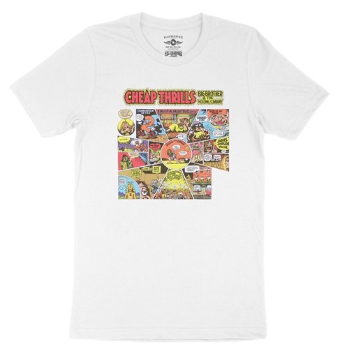 Big Brother and the Holding Company Cheap Thrills T-Shirt - Lightweight Vintage Style