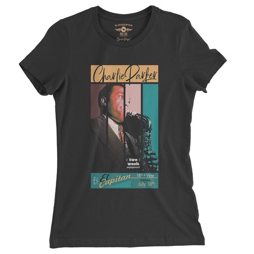 Graphic Charlie Parker 18th & Vine Ladies T Shirt - Relaxed Fit