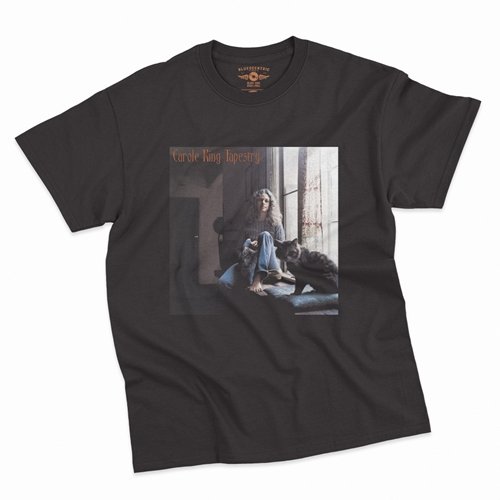 Carole King Tapestry Album T-Shirt – Classic Heavy Cotton