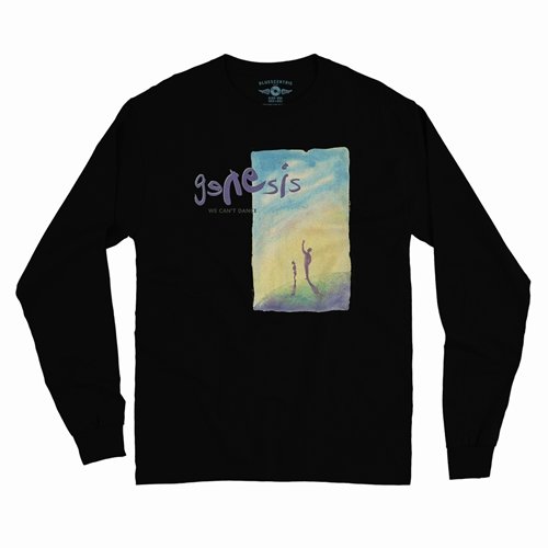 Genesis We Can't Dance Album Cover Long Sleeve T-Shirt