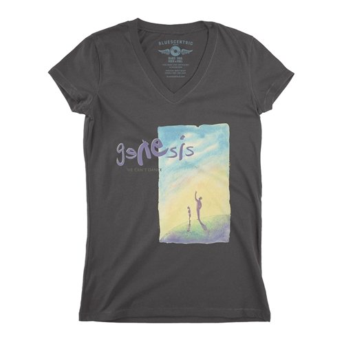 Genesis We Can't Dance Album Cover V-Neck T Shirt - Women's