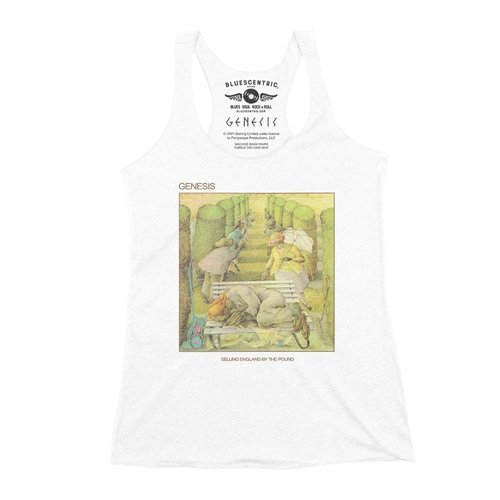 Genesis Selling England By The Pound Album Racerback Tank - Women's