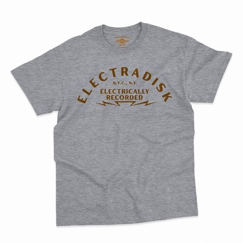 Electradisk Records New York City T-Shirt - Classic Heavy Cotton
