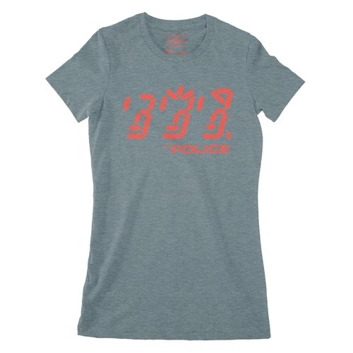 Ladies Heather Deep Teal