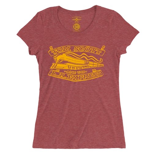 Ladies Heather Red