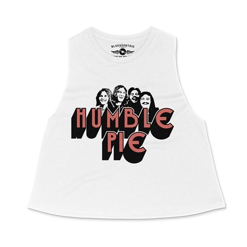 Crop Tank Heather White