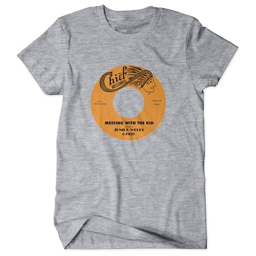 Messin With The Kid Vinyl Record T-Shirt - Classic Heavy Cotton