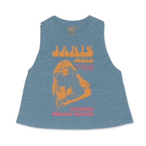 Crop Tank Heather Deep Teal
