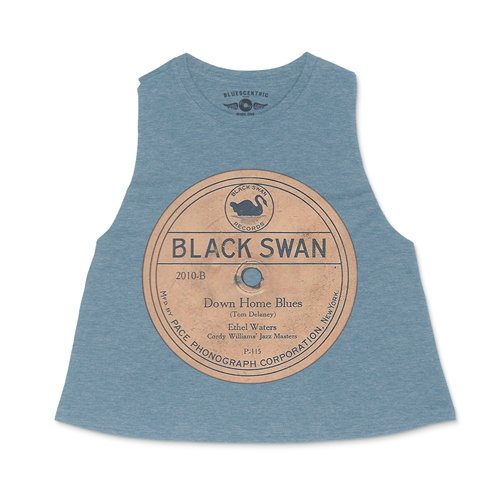 Crop Tank Heather Deep Teal