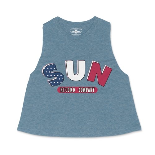 Crop Tank Heather Deep Teal