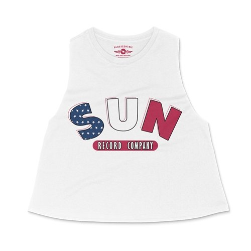 Crop Tank Heather White