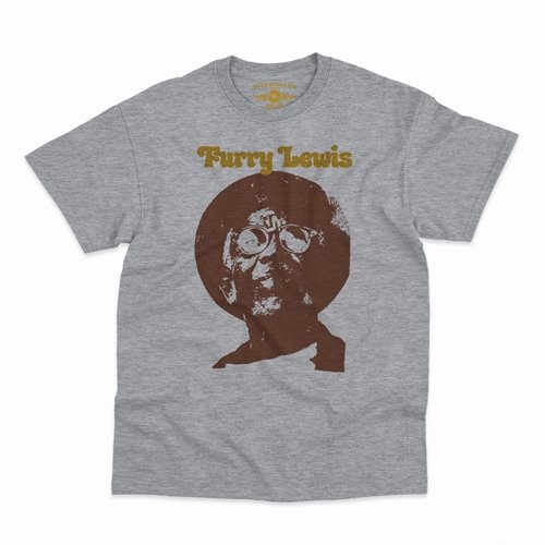 Old School Furry Lewis T-Shirt – Classic Heavy Cotton – Bluescentric