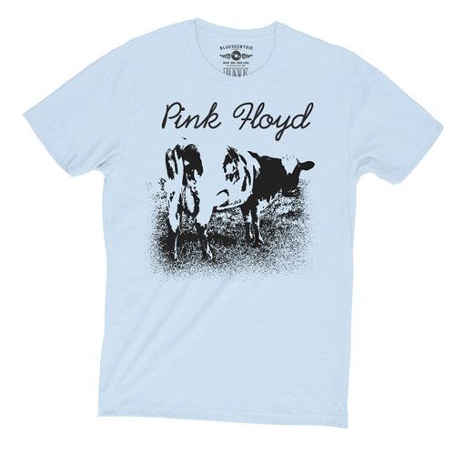One Color Pink Floyd Atom Heart Mother T-Shirt - Lightweight Vintage Style