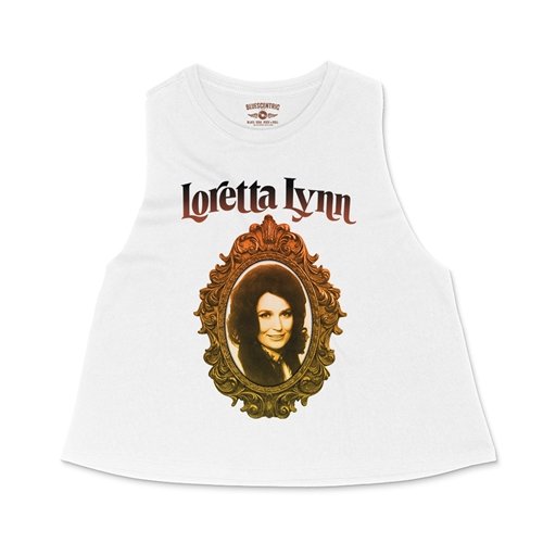 Crop Tank Heather White