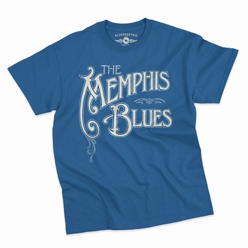 The Memphis Blues T-Shirt – Classic Heavy Cotton – Bluescentric