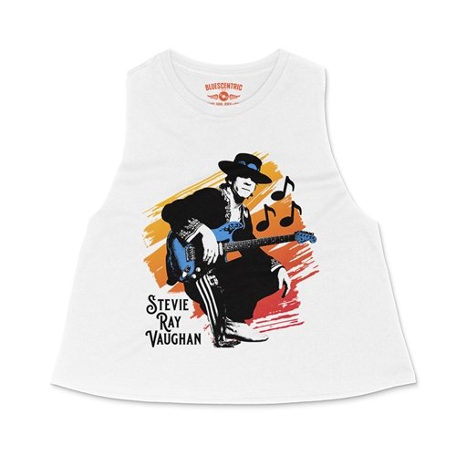Crop Tank Heather White