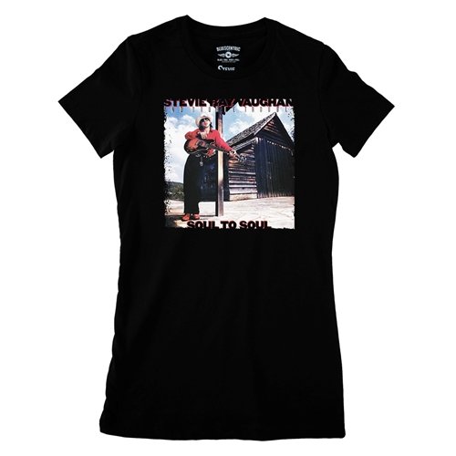 Stevie Ray Vaughan Soul To Soul Ladies T Shirt – Relaxed Fit
