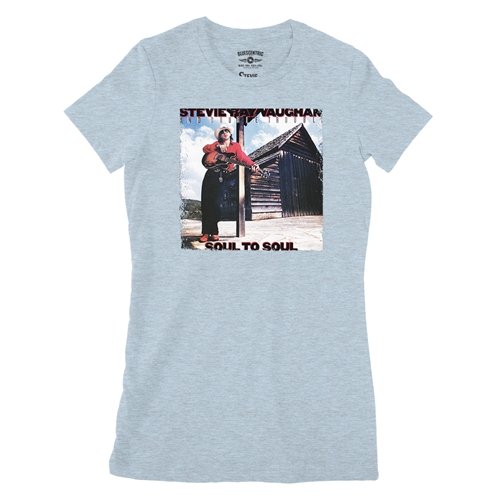Stevie Ray Vaughan Tシャツ SOUL TO SOUL 85 Stevie Ray Vaughan Soul To Soul 85 Tour 2 Sides White Unisex S-4XL