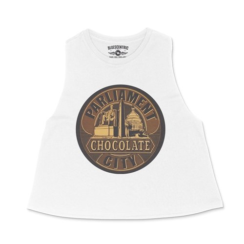 Crop Tank Heather White